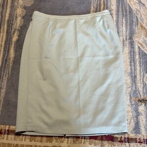 Worthington Vintage Olive Green Pencil Skirt 22W